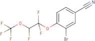 3-Bromo-4-[1,1,2-trifluoro-2-(trifluoromethoxy)ethoxy]benzonitrile
