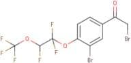 3-Bromo-4-[1,1,2-trifluoro-2-(trifluoromethoxy)ethoxy]phenacyl bromide
