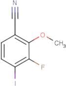 3-Fluoro-4-iodo-2-methoxybenzonitrile
