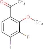 3'-Fluoro-4'-iodo-2'-methoxyacetophenone