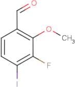 3-Fluoro-4-iodo-2-methoxybenzaldehyde