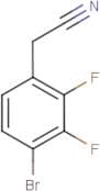 4-Bromo-2,3-difluorophenylacetonitrile