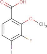 3-Fluoro-4-iodo-2-methoxybenzoic acid