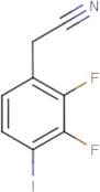 2,3-Difluoro-4-iodophenylacetonitrile