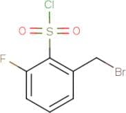 2-(Bromomethyl)-6-fluorobenzenesulphonyl chloride