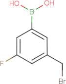 3-(Bromomethyl)-5-fluorobenzeneboronic acid