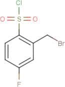 2-(Bromomethyl)-4-fluorobenzenesulphonyl chloride
