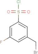 3-(Bromomethyl)-5-fluorobenzenesulphonyl chloride