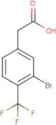 3-Bromo-4-(trifluoromethyl)phenylacetic acid