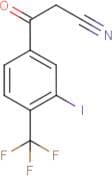 3-Iodo-4-(trifluoromethyl)benzoylacetonitrile