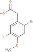 2-Bromo-5-fluoro-4-methoxyphenylacetic acid