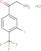 3-Iodo-4-(trifluoromethyl)phenacylamine hydrochloride