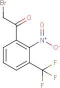 2-Nitro-3-(trifluoromethyl)phenacyl bromide