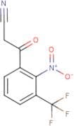 2-Nitro-3-(trifluoromethyl)benzoylacetonitrile