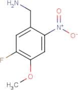 5-Fluoro-4-methoxy-2-nitrobenzylamine