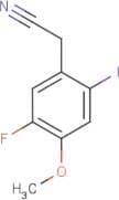 5-Fluoro-2-iodo-4-methoxyphenylacetonitrile