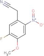 5-Fluoro-4-methoxy-2-nitrophenylacetonitrile