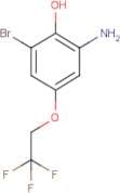 2-Amino-6-bromo-4-(2,2,2-trifluoroethoxy)phenol