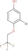 3-Bromo-4-(2,2,2-trifluoroethoxy)phenol