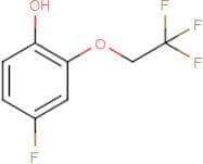 4-Fluoro-2-(2,2,2-trifluoroethoxy)phenol