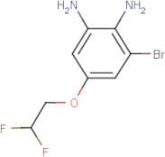 6-Bromo-4-(2,2-difluoroethoxy)benzene-1,2-diamine