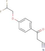 4-(2,2-Difluoroethoxy)benzoylacetonitrile