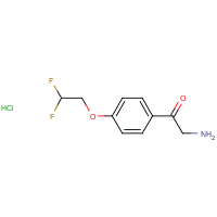 4-(2,2-Difluoroethoxy)phenacylamine hydrochloride