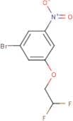 3-Bromo-5-(2,2-difluoroethoxy)nitrobenzene