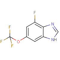 4-Fluoro-6-(trifluoromethoxy)-1H-benzimidazole