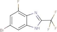 6-Bromo-4-fluoro -2-(trifluoromethyl)-1H-benzimidazole