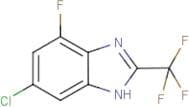 6-Chloro-4-fluoro -2-(trifluoromethyl)-1H-benzimidazole