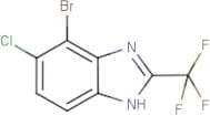 4-Bromo-5-chloro -2-(trifluoromethyl)-1H-benzimidazole