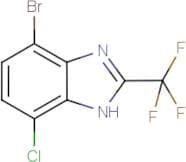 4-Bromo-7-chloro -2-(trifluoromethyl)-1H-benzimidazole