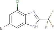 6-Bromo-4-chloro-2-(trifluoromethyl)-1H-benzimidazole