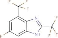 6-Fluoro-2,4-bis(trifluoromethyl)-1H-benzimidazole