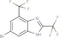 6-Bromo-2,4-bis(trifluoromethyl)-1H-benzimidazole