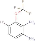 4-Bromo-3-(trifluoromethoxy)benzene-1,2-diamine