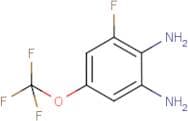 3-Fluoro-5-(trifluoromethoxy)benzene-1,2-diamine