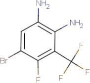 5-Bromo-4-fluoro-3-(trifluoromethyl)benzene-1,2-diamine