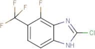 2-Chloro-4-fluoro-5-(trifluoromethyl)-1H-1,3-benzimidazole