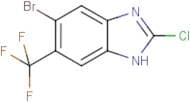 5-Bromo-2-chloro-6-(trifluoromethyl)-1H-1,3-benzimidazole