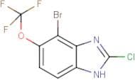 4-Bromo-2-chloro-5-(trifluoromethoxy)-1H-1,3-benzimidazole