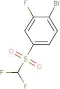 4-[(Difluoromethyl)sulphonyl]-2-fluorobromobenzene
