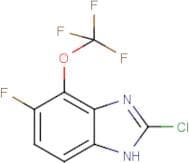 2-Chloro-5-fluoro-4-(trifluoromethoxy)-1H-1,3-benzimidazole