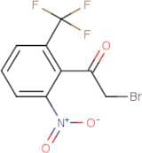 2-Nitro-6-(trifluoromethyl)phenacyl bromide