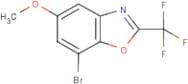 7-Bromo-5-methoxy-2-(trifluoromethyl)-1,3-benzoxazole