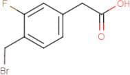 4-(Bromomethyl)-3-fluorophenylacetic acid
