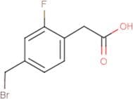 4-(Bromomethyl)-2-fluorophenylacetic acid