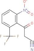 2-Nitro-6-(trifluoromethyl)benzoylacetonitrile
