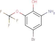 2-Amino-4-bromo-6-(trifluoromethoxy)phenol